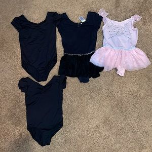 Girls ballet dance lot size XXS, XS and small